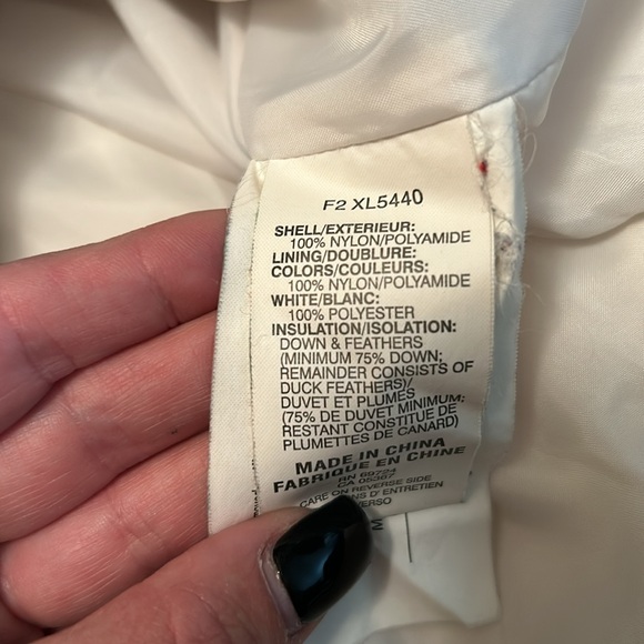 White Columbia winter coat - Picture 4 of 5